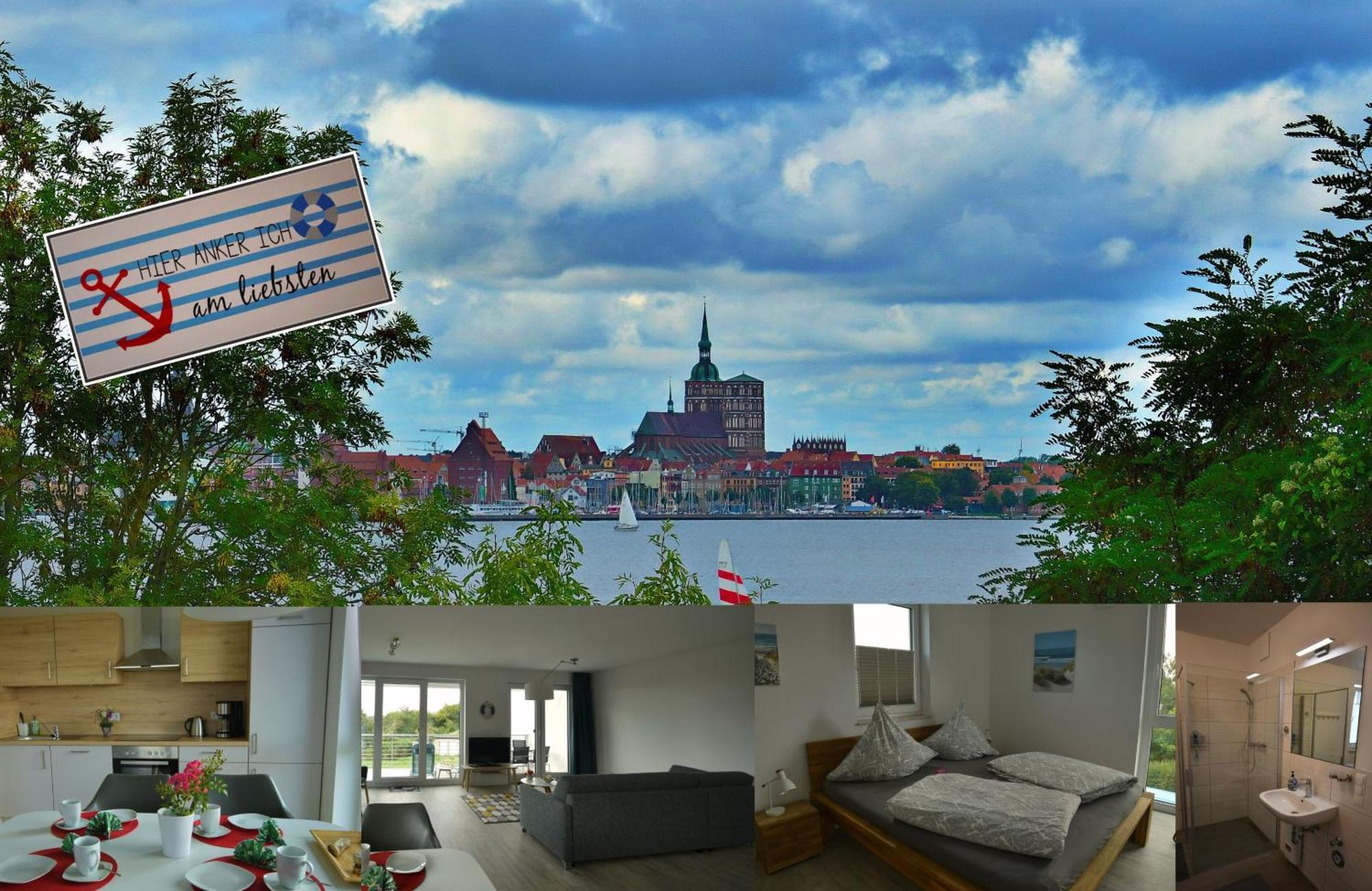 Ferienwohnung Sundueberblick - 150 Meter Zum Strand Altefähr エクステリア 写真